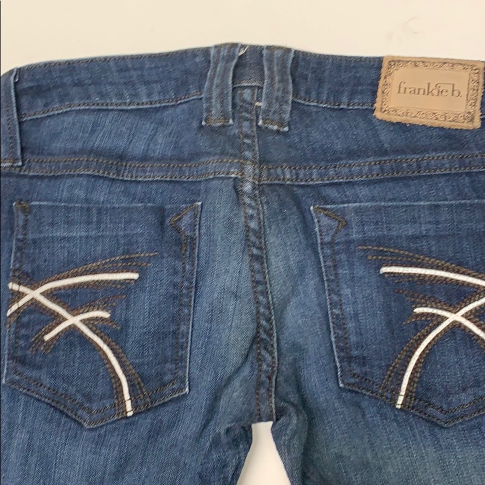 Woman’s Frankie B low rise jeans